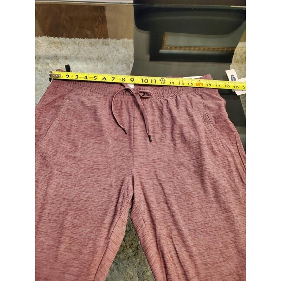 Old Navy Active Women's Purple Polyester Pull On Mid Rise Jogger Pant Size Large - Picture 11 of 12